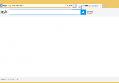 Come disinstallare My.looksmart.me