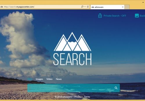 Search.myappzcenter.com – come rimuovere?