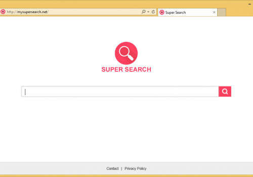 Come rimuovere mysupersearch.net