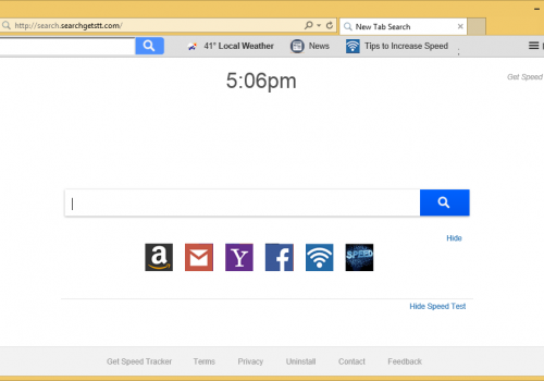 Come rimuovere Search.searchgetstt.com