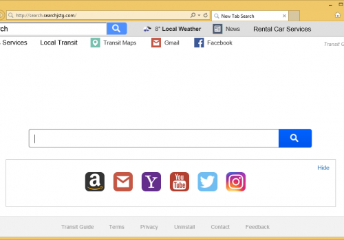 Come rimuovere Search.searchjstg.com