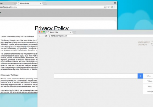 Rimuovere Home.searchpulse.com