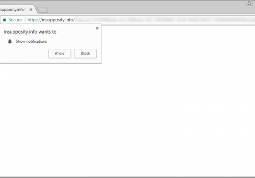 Odstrániť Insupposity.info