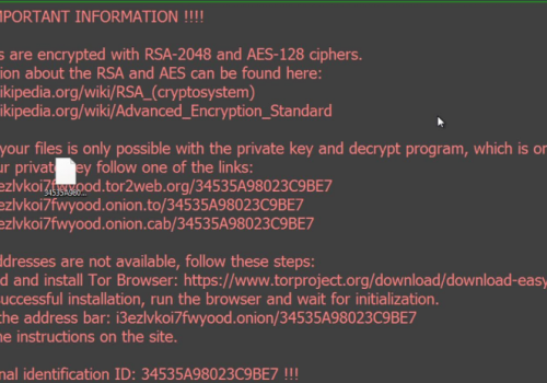 Eliminar .Locky Virus