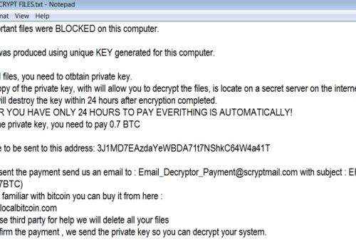 Eliminar PAY_IN_MAXIM_24_HOURS Virus