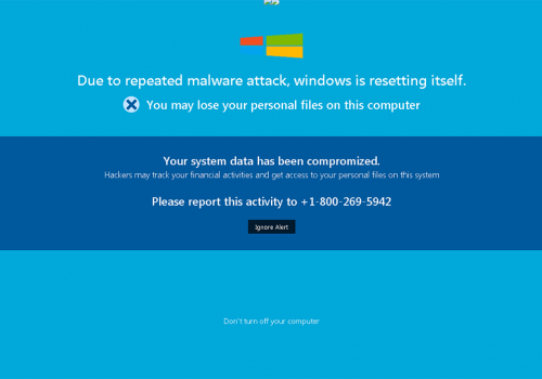 Windows Is Resetting Itself Removal