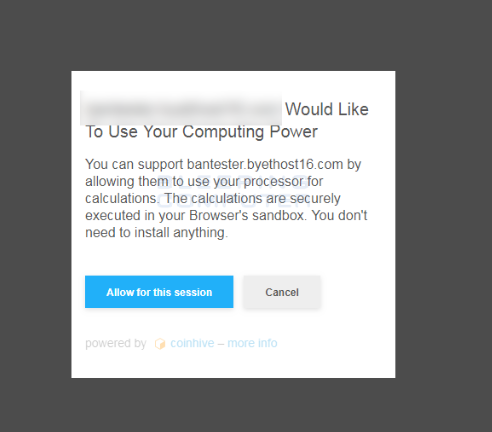 Would Like To Use Your Computing Power Scam