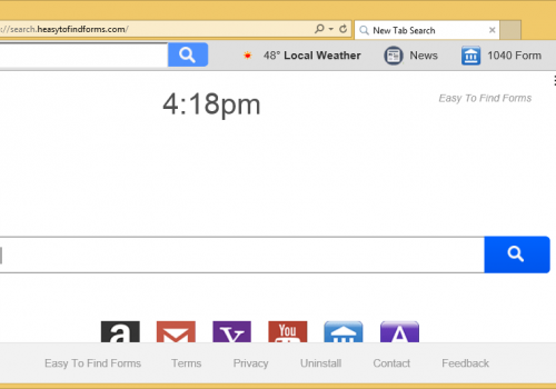 Come rimuovere Search.heasytofindforms.com
