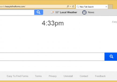 Search.heasytofindforms.com – come rimuovere?