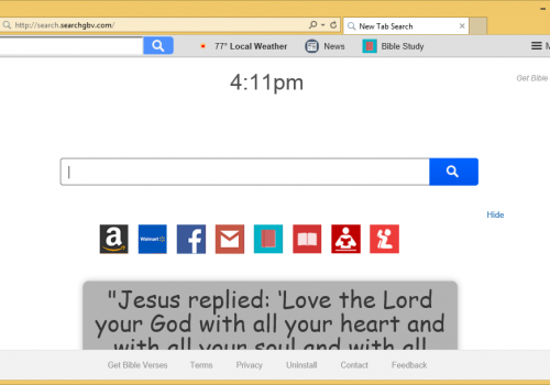 Rimuovere Search.searchgbv.com