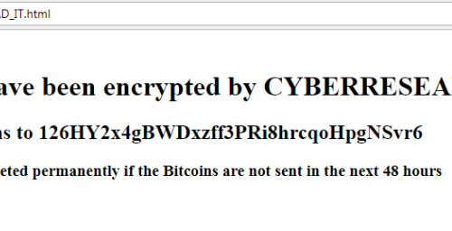 Eliminar Cyberresearcher Virus