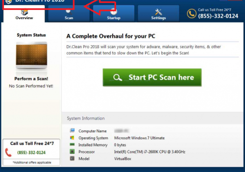 Remove Dr. Clean Pro 2018