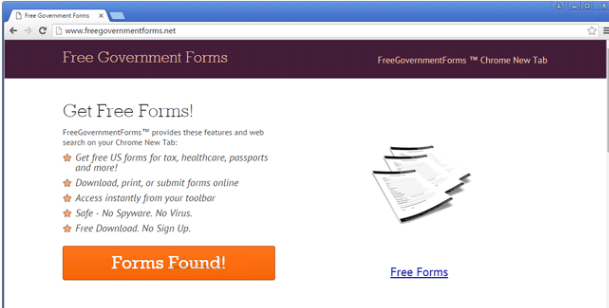 Free Government Forms Virus