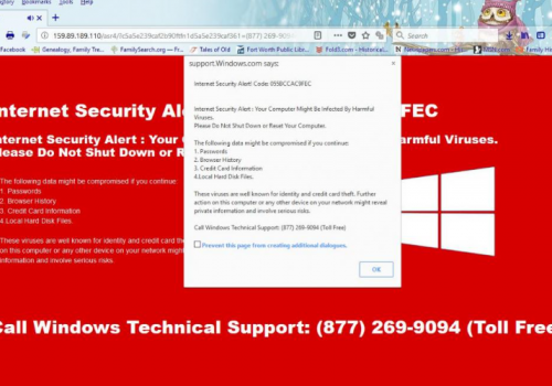 Remove Internet Security Alert