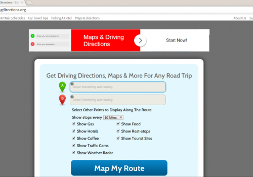 Remove Maps Driving Directions