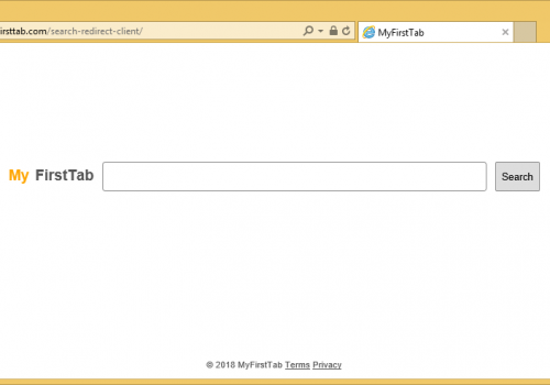 Come rimuovere Myfirsttab.com