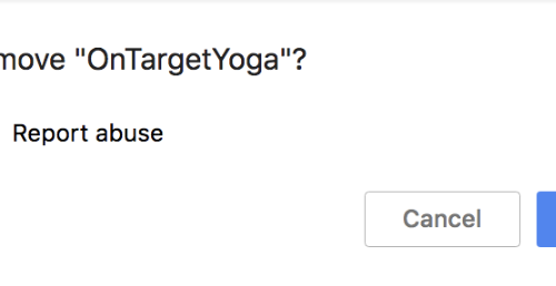 Remove OnTargetYoga virus