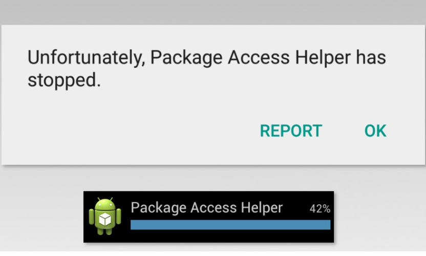 Package Access Helper Virus