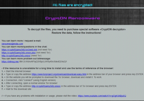 Eliminar Ransomed@india ransomware