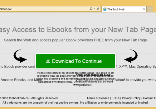 Rimuovere Thebookhub.co