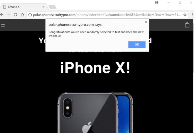 You’ve been randomly selected to test the new iPhone X
