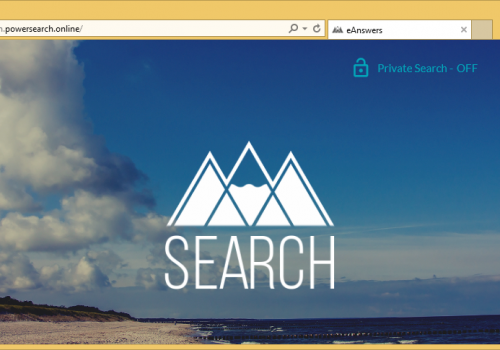 Rimuovere Search.powersearch.online