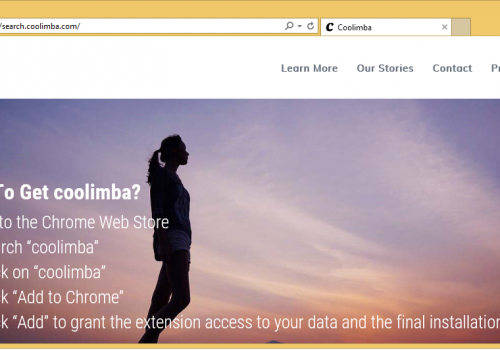 Come rimuovere search.coolimba.com