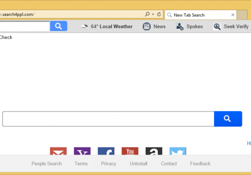 Rimuovere Search.search4ppl.com