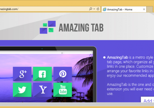 Come eliminare AmazingTab.com