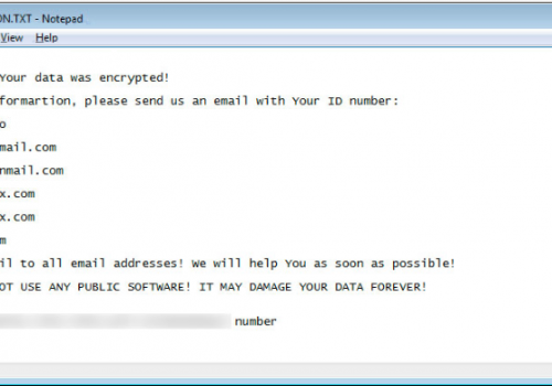 Eliminar .BACKUP Ransomware