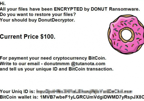 Donut Ransomware retiro