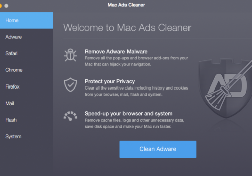 Odstrániť Mac Ads Cleaner