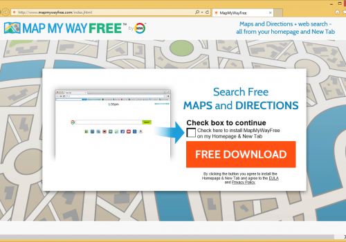 How to remove Mapmywayfree Toolbar