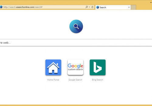 Come rimuovere Search.esearchonline.com