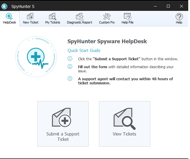 SpyHunter 5 Helpdesk