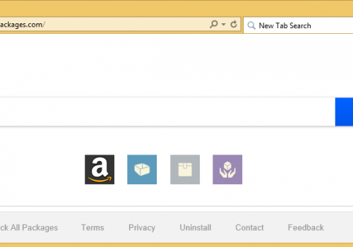 Rimuovere Search.htrackallpackages.com