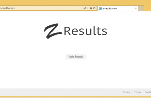 Rimuovere z-results.com