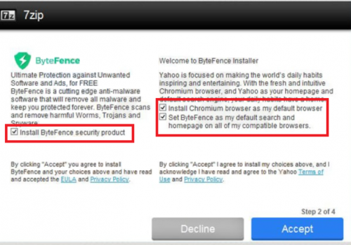 ByteFence Redirect Removal