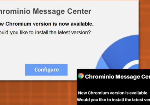 Remove Chrominio Message Center virus