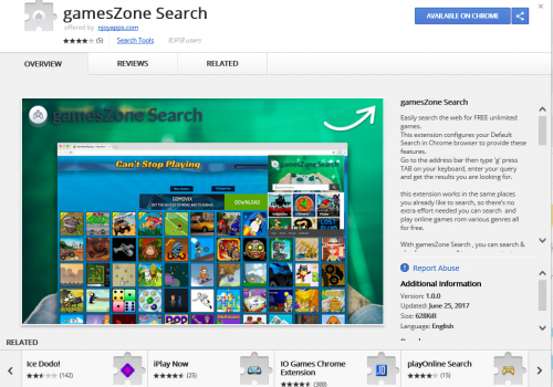 Come rimuovere GamesZone Search