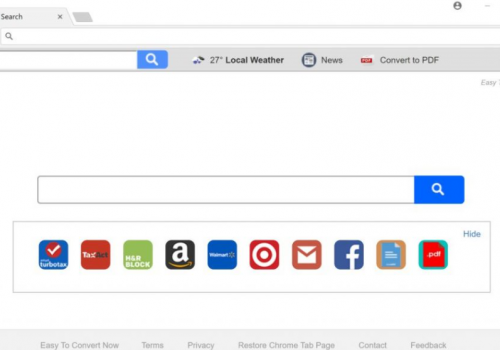 Remove PDF Convert Tab virus