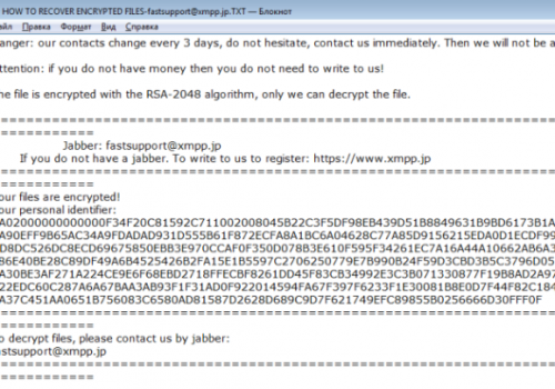 Cómo quitar Scarab-Danger Ransomware