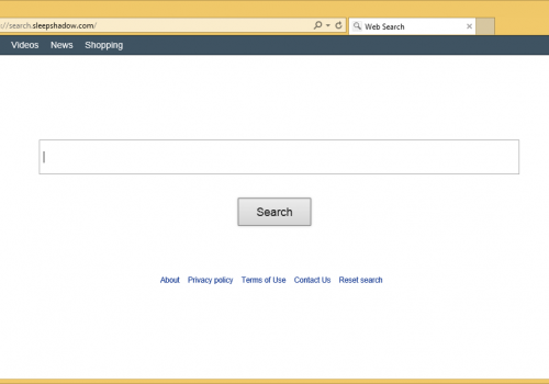 Come rimuovere Search.sleepshadow.com