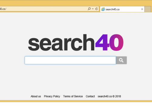 Rimuovere Search40.co virus