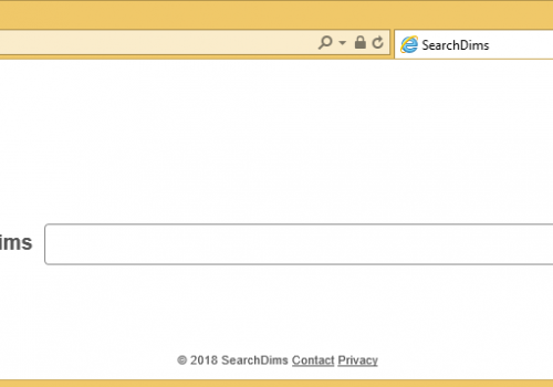 Searchdims.network – come rimuovere?