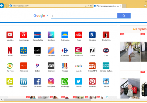 Rimuovere Tudonav.com