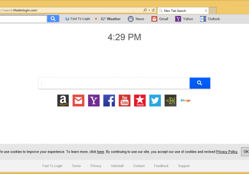 Come eliminare Search.hfasttologin.com