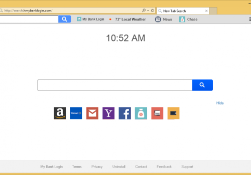 Rimuovere Search.hmybanklogin.com