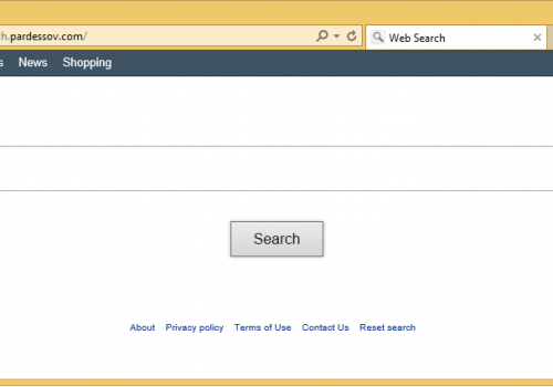Rimuovere Search.pardessov.com