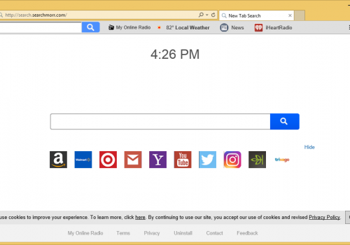 Search.searchmorr.com – come rimuovere?